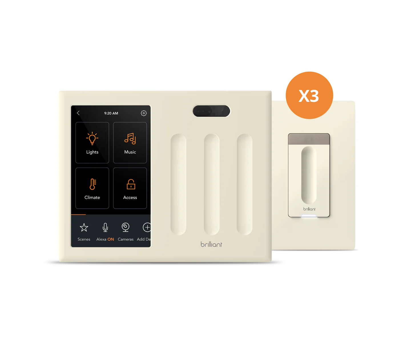 3-Switch Panel + 3 Dimmer Switches - Image 3