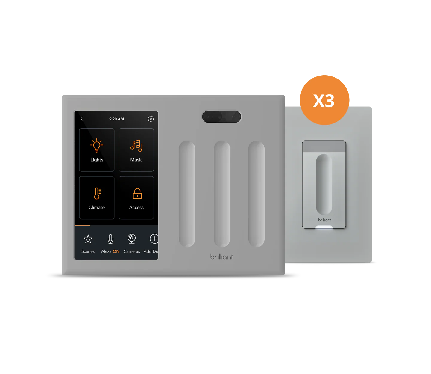 3-Switch Panel + 3 Dimmer Switches - Image 5