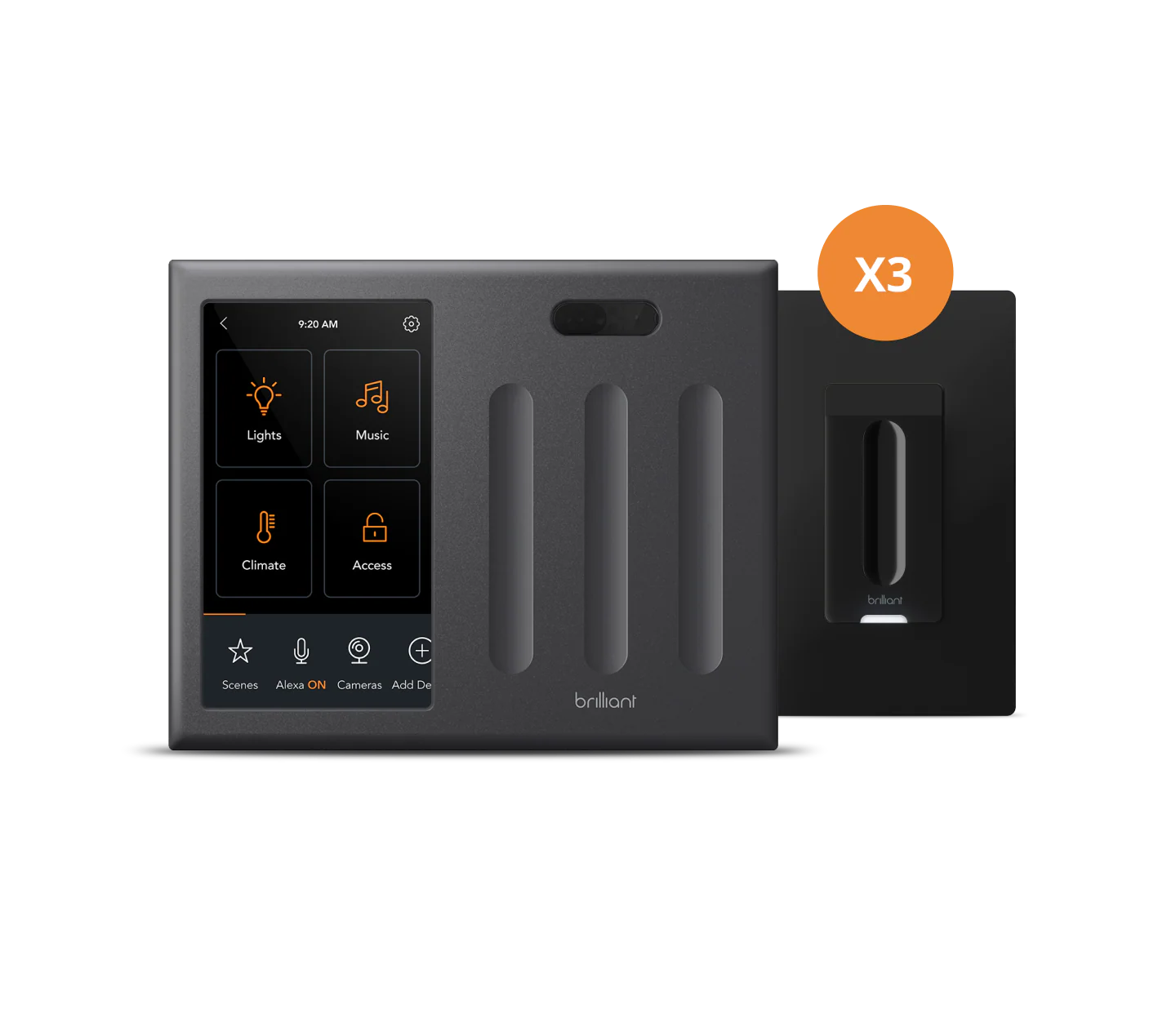 3-Switch Panel + 3 Dimmer Switches - Image 7